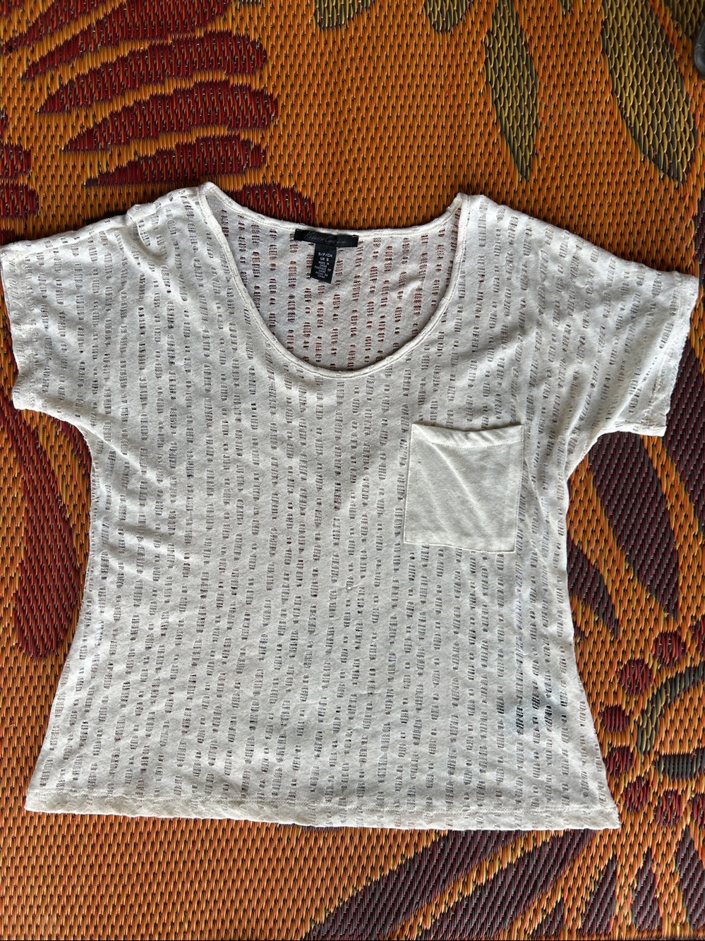 Kenneth Cole New York Cream Top